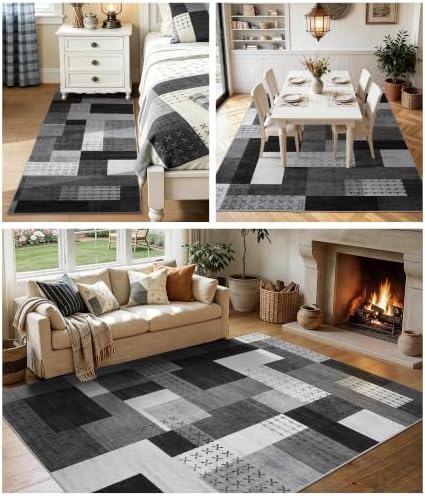 YIHOUSE Washable Modern 5x7 Area Rugs - Image 3