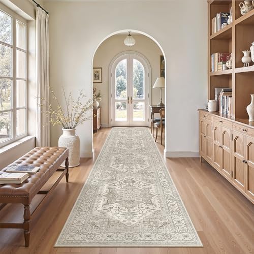 Madane Hallway Runner Rug 2'6''x12' Kitchen Runners Vintage by Madane