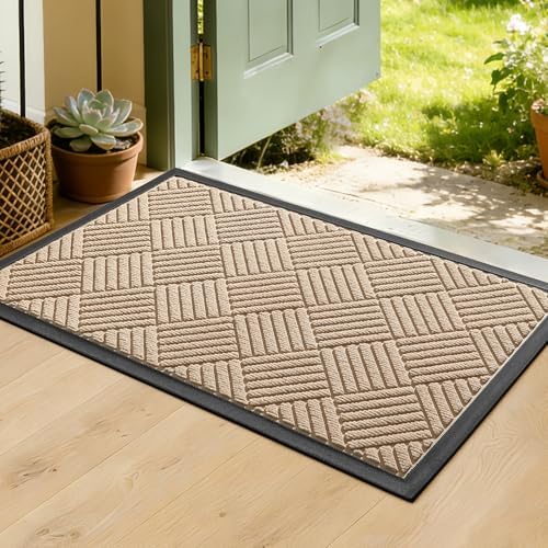 Front Door Mat, Heavy Duty Non-Slip Doormat 31.5"x20" by WELDUN%E2%80%94IdealChoiceforHome