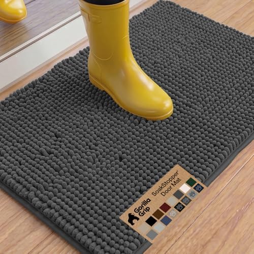 GORILLA GRIP SoakSTOPPER Indoor Door Mat by GorillaGrip