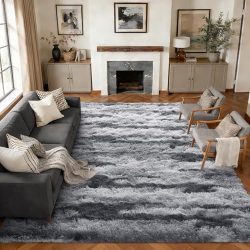 9x12 Extra Large Fluffy Area Rugs Non-Slip - Image 2