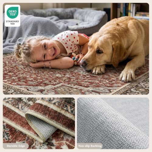 2x6 Washable Hallway Runner Rug - Image 4