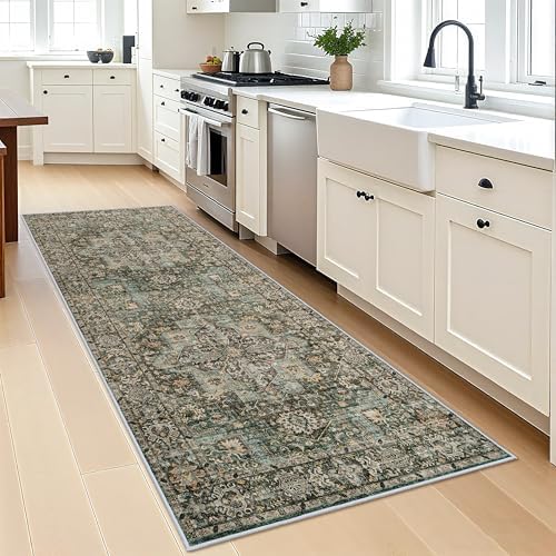 Washable Hallway Runner Rug 3x8: Non Slip Runner Rugs - Image 2