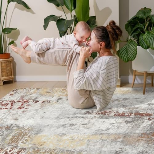 Toneed Washable 6x9 Area Rug - Image 5