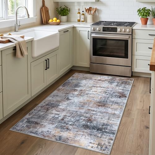 IOHOUZE Abstract Area Rug 3x4 Ft Washable Rugs - Image 3