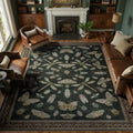 DCX 6x9 Washable Bug Rug for Living Room, Soft Low Pile Rug by DCXWashableRug