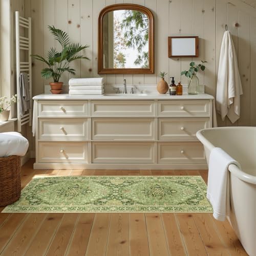RELEANY Washable Area Rug, Runner 2'x6' - Image 4
