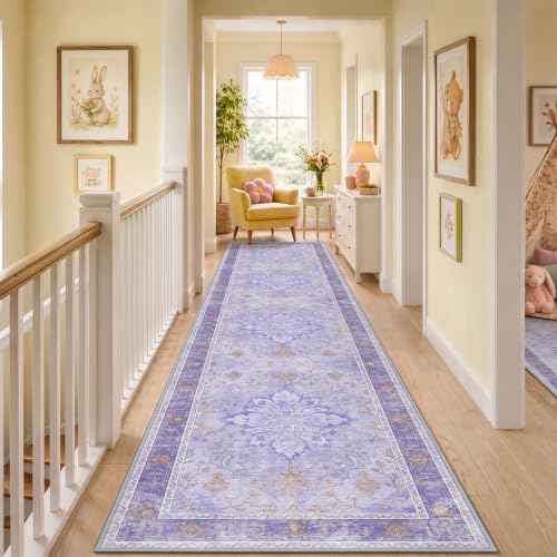 RELEANY Washable Area Rug, Runner 2'6"x12' by RELEANY