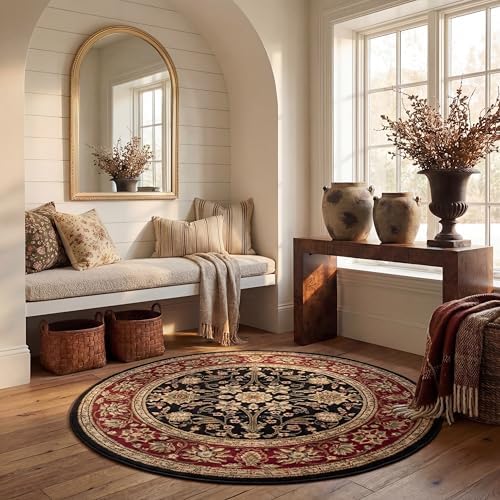 SAFAVIEH Lyndhurst Round Rug 6' by Unknown