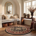 SAFAVIEH Lyndhurst Round Rug 6' by Unknown