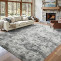 7x10 Area Rugs for Living Room, Large Fluffy Shag Bedroom Rugs Non-Slip by Lo%CC%80utiRootHome