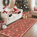 Madane Christmas Washable Kitchen Runner Rug 3x6 by Madane