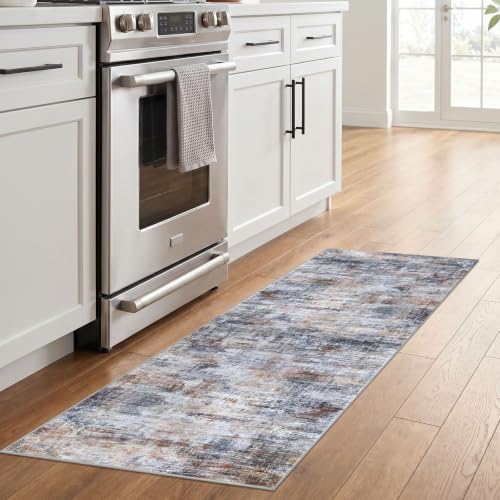 IOHOUZE Abstract Runner Rug 2x6 Ft Washable Runners - Image 3