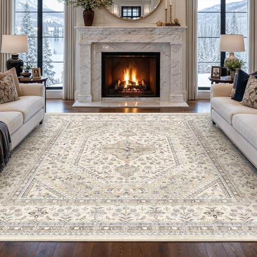 Puino 10x10 Square Washable Area Rug - Image 4