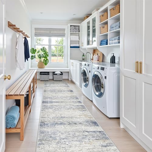 2x12 Runner Rug Non Slip, Washable Hallway Runner Rug - Image 3