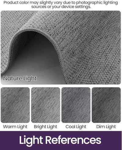 DEXI Thin Hallway Runner Rug 2x7, Non Slip Entryway Rugs - Image 7