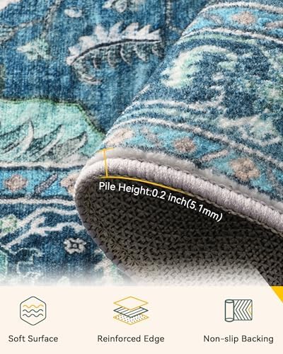 RELEANY Washable Area Rug, Large 10'x12' - Image 5