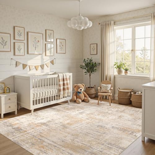 Nakagishi Neutral 6x9 Area Rugs - Image 6