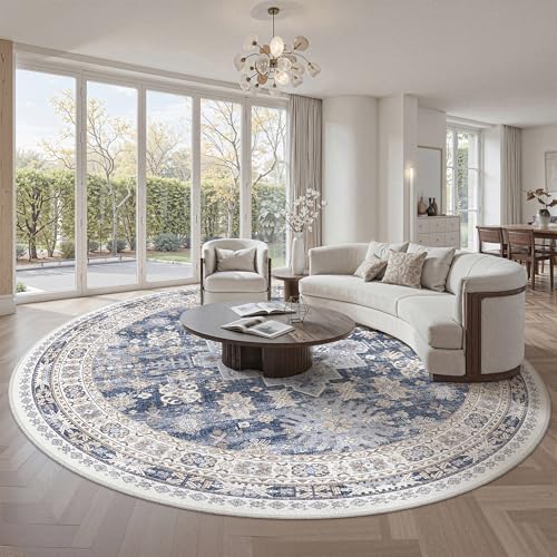 zesthome Round Rug 8ft, Circle Rug - Image 3