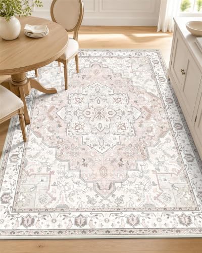 OLANLY 3x5 Washable Accent Rug, Soft Non Slip Carpet by OLANLY