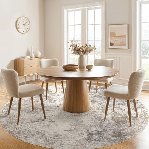 UERMEI 8ft Round Area Rug Living Room Rugs - Image 4