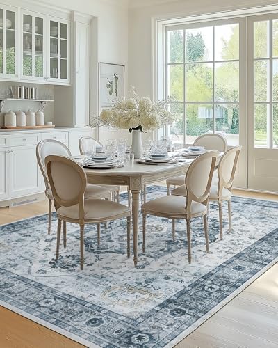Amada Large 8x10 Washable Area Rug - Image 6