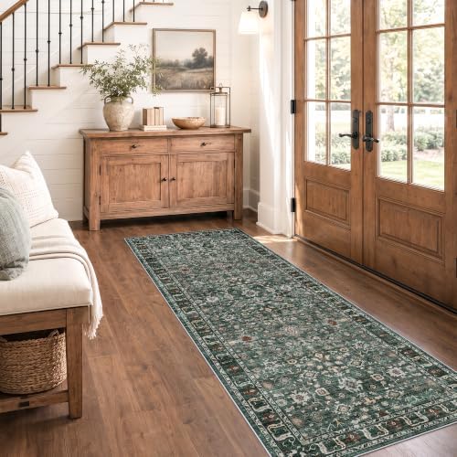 2x6 Hallway Washable Runner Rug: 6ft Kitchen Rugs by TOPRUUG