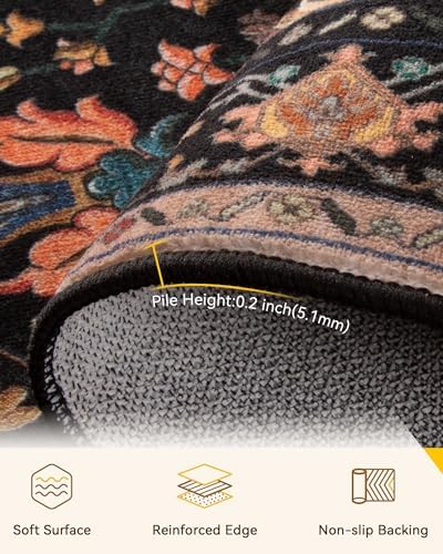 RELEANY Washable Area Rug - Image 3