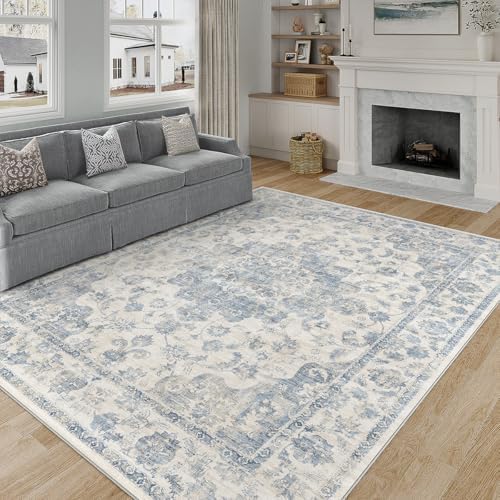 12x15 Blue Neutral Area Rug - Image 3