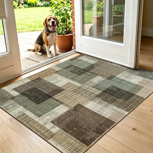 Washable 2x3 Entryway Rug, Throw Rugs - Image 3