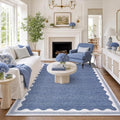 GarveeHome Scalloped Rug by GarveeHome