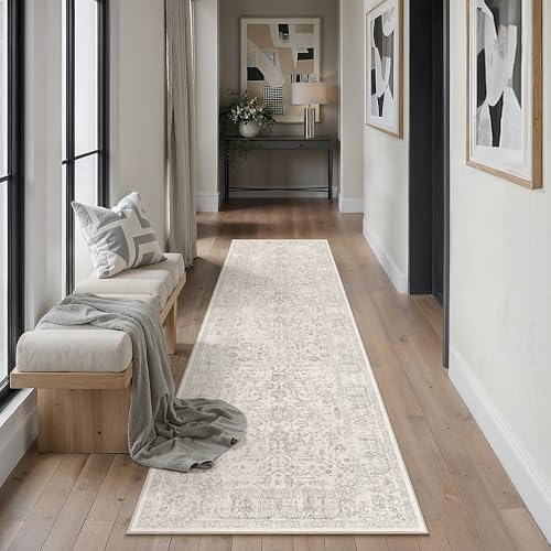 PureCozy Grey 2x8 Washable Runner Rug by PureCozy
