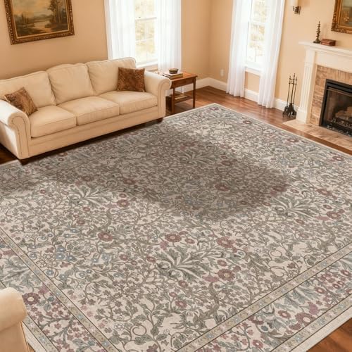 10x14 Area Rug for Living Room Washable Carpet by Unknown