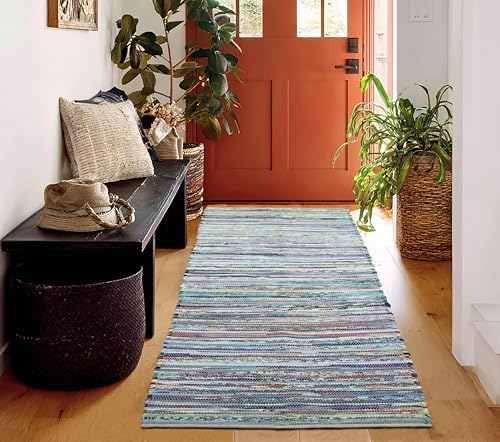 COTTON CRAFT Cotton Chindi Floor Runner by COTTONCRAFT