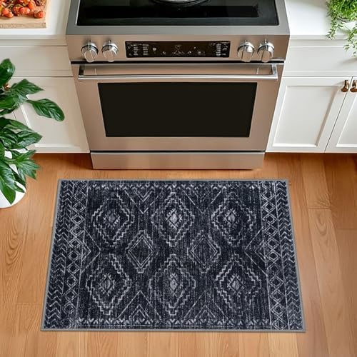 KILOCOCO Entryway Rug 2x3 Washable Rug Door Mat Indoor - Image 2