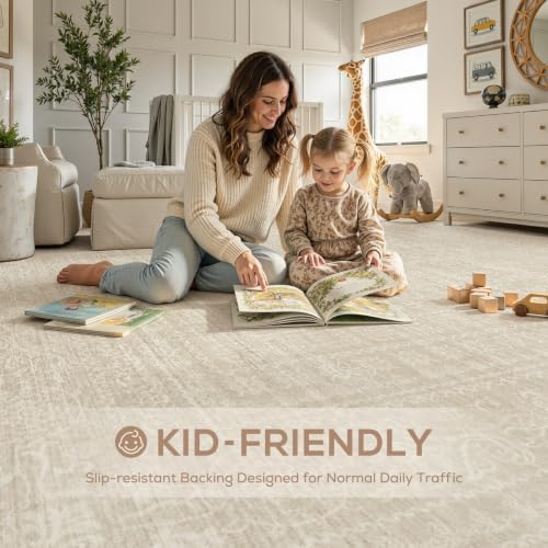 Nakagishi Neutral 8x10 Area Rugs - Image 6