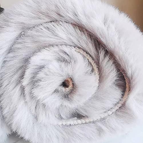 Ghouse Ultra Soft Faux Rabbit Fur Rug 6x9, Machine Washable Area Rugs - Image 6