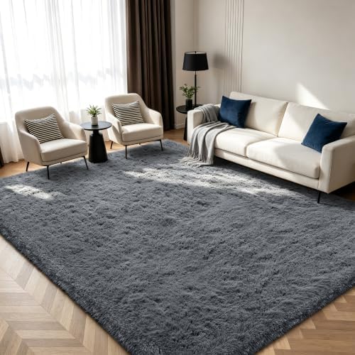 9X12 Large Area Rugs for Living Room Bedroom, Big Shag Rug for Bedroom Dorm - Image 3