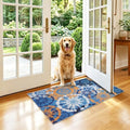 Washable 2x3 Entry Rug, Boho Small Throw Rugs by Quntue