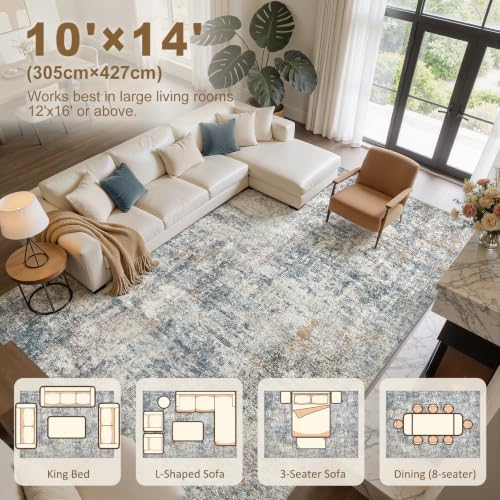kakania Washable 10x14 Area Rug - Image 2