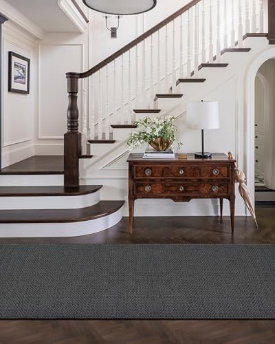 Color&Geometry Runner Rug 28"x96" Non Slip Rubber Backing Hallway Rug - Image 7