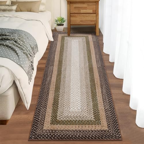 RUGSREAL Long Hallway Runner Rug 3x10 Washable Non Slip Kitchen Runners - Image 2