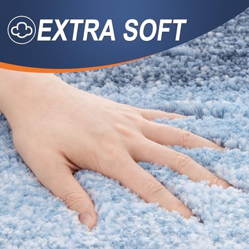 OLANLY Small Bathroom Rugs 24x16, Extra Soft Absorbent Microfiber Bath Rugs - Image 3