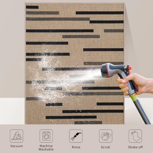 Tangsoo Easy Jute 5x7 Washable Rugs - Image 3