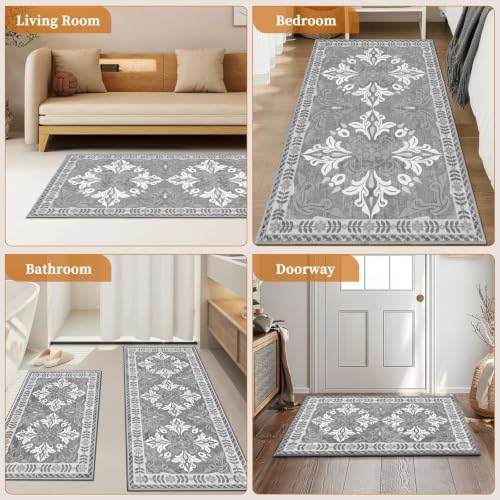 Kitchen Rugs Set of 3, Non Slip Washable Floor Mats - Image 7