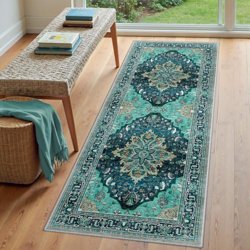 RELEANY Washable Area Rug, Runner 3'x7' - Image 2