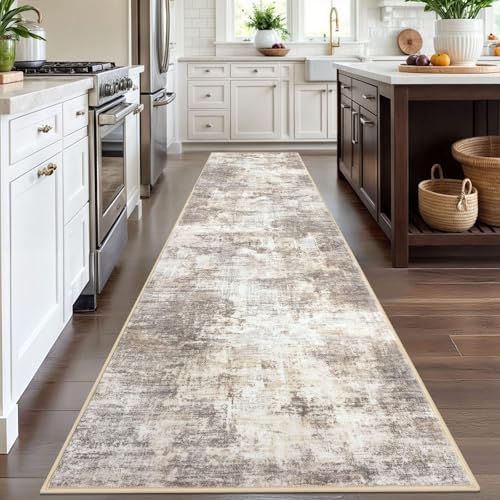 IOHOUZE Abstract Runner Rug 3x12 Ft Washable Runners - Image 3