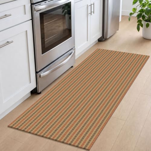 KOZYFLY 2x5 Washable Non Slip Kitchen Runner Rug - Image 2