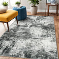 Washable 3x5 Abstract Area Rug: Non Slip Indoor Rugs by RUUGME
