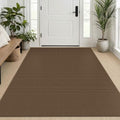 EARTHALL Woven Area Rug 4x6 Ft Washable Rugs by EARTHALL